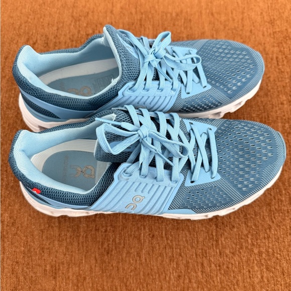 On Cloud Women's Athletic Shoes in Sky Blue - Picture 7 of 9